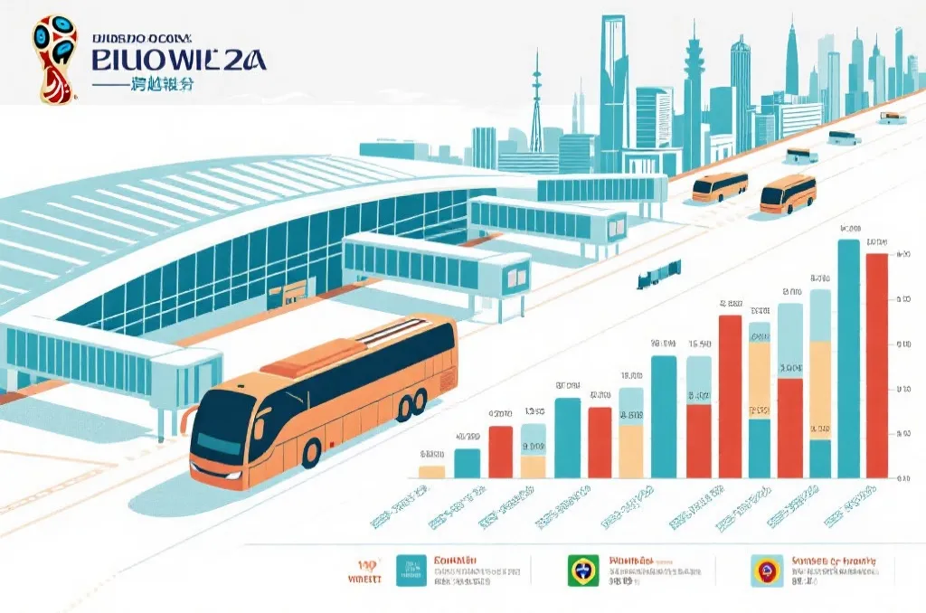 2026世界杯小组赛积分榜与球队奔赴不同城市的视觉概念图